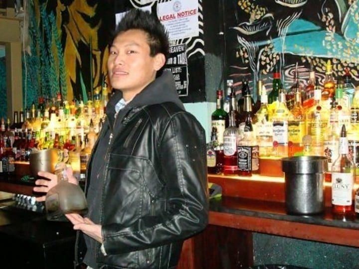 PBS graduate bartending in Washington DC