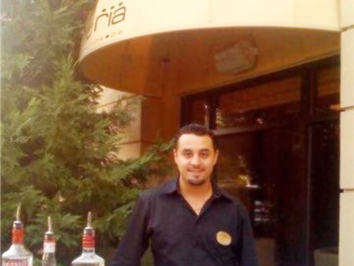 PBS graduate bartending in Washington DC