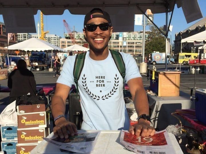 PBS graduate bartending in Washington DC