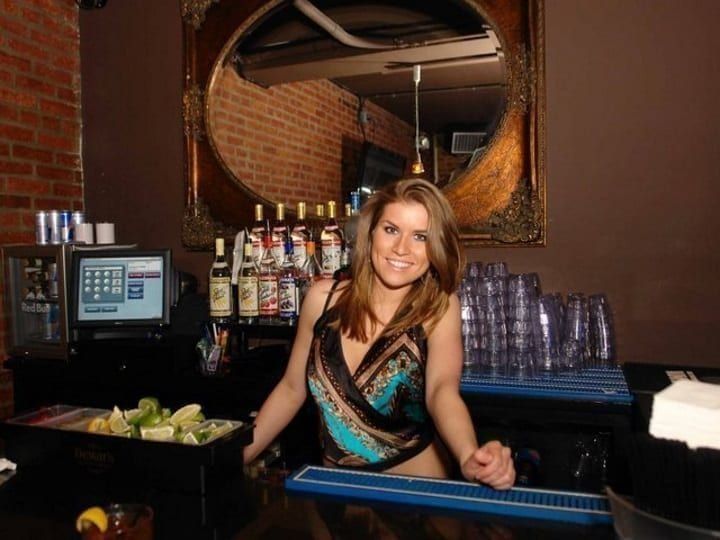 PBS graduate bartending in Washington DC