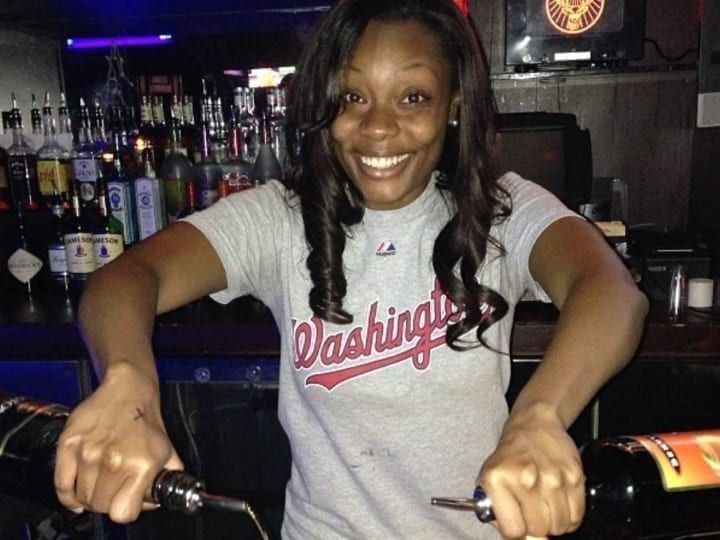 Danielle - PBS graduate bartending in Virginia