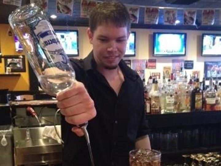 Mike - PBS graduate bartending in Virginia
